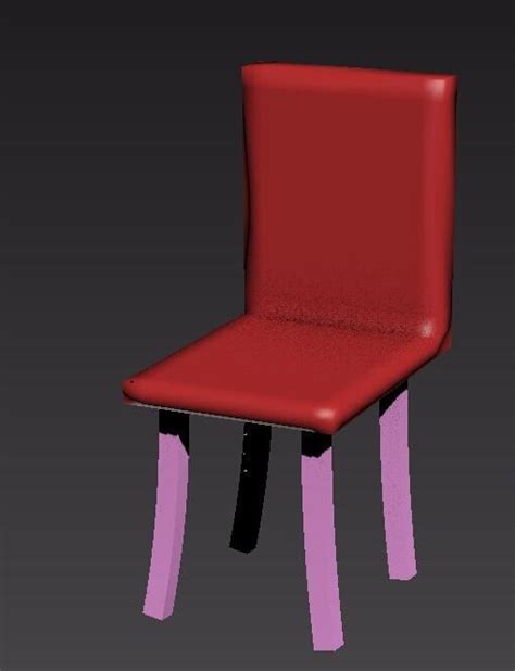 3dmax做一个异形椅子