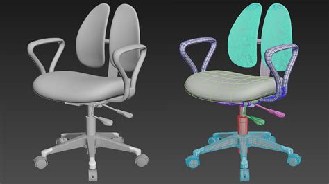 3dmax建模教程异形造型椅