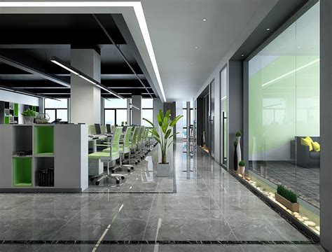 500平米办公室装修设计