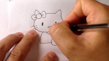 Hello Kitty画画教学视频