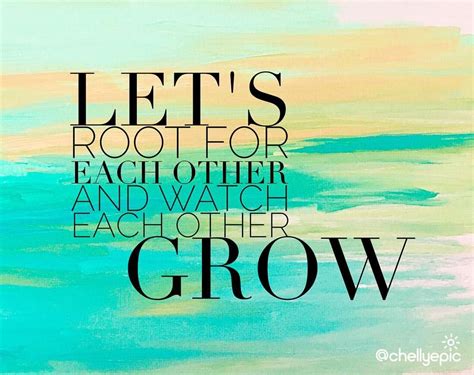 encourage the growth