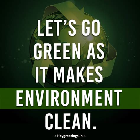 environmental protection slogan