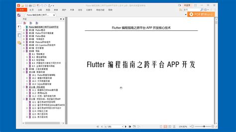flutter编程开发教程