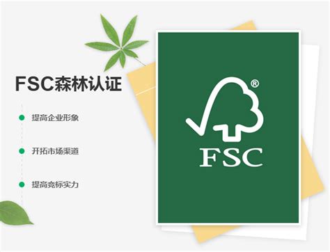 fsc认证的森林面积要求