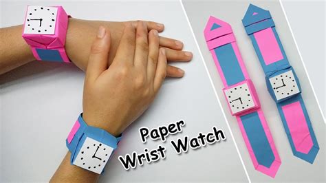 how to fold a watch with paper