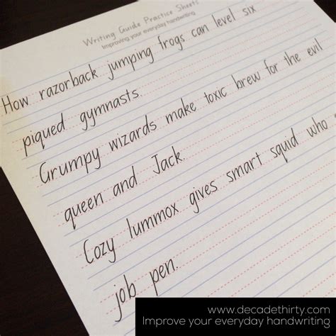 how to improve handwriting作文