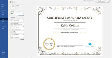 how to make a certificate