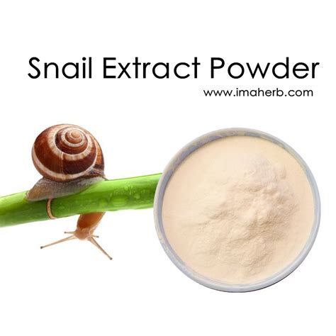 how to make snail powder