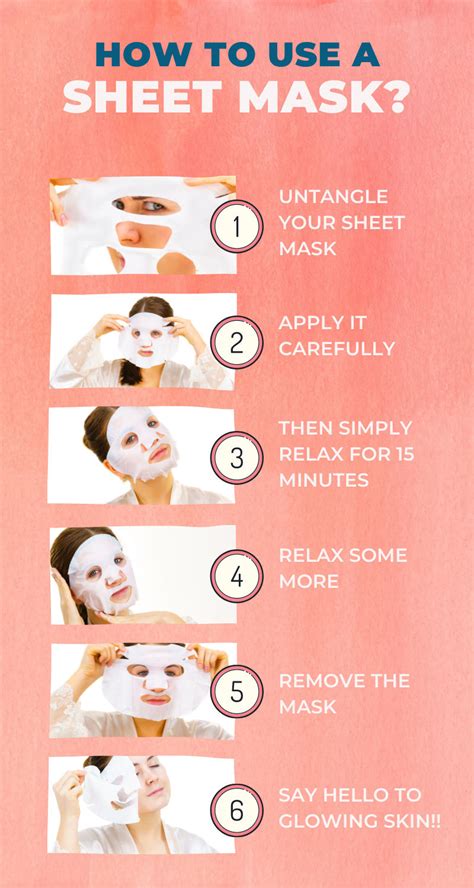 how to use face mask sheet