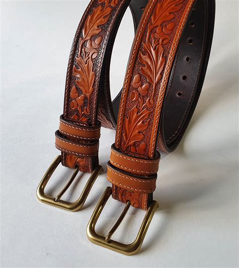 leather belt as a gift