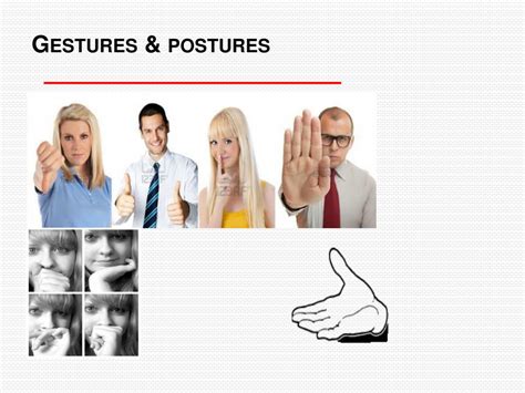posture and gesture