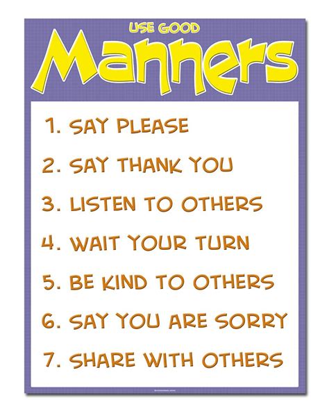 power of good manners on campus