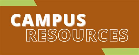 resources on campus