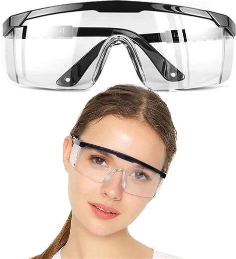 transparent protective glasses