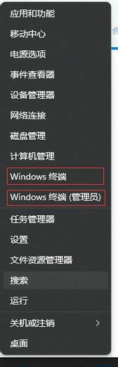 windows11终端管理器