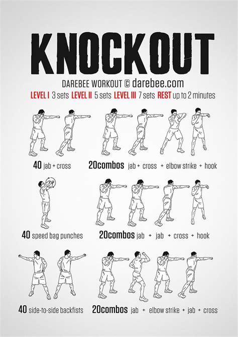 workout with a knockout